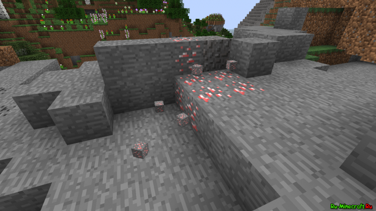 Рубиновая руда майнкрафт