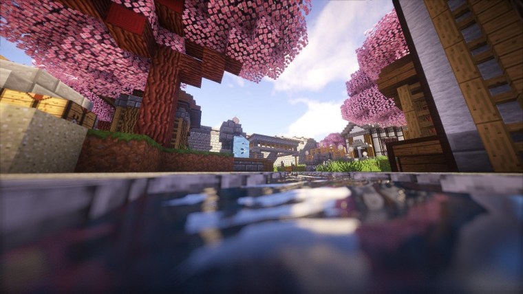 Майн фон с шейдерами