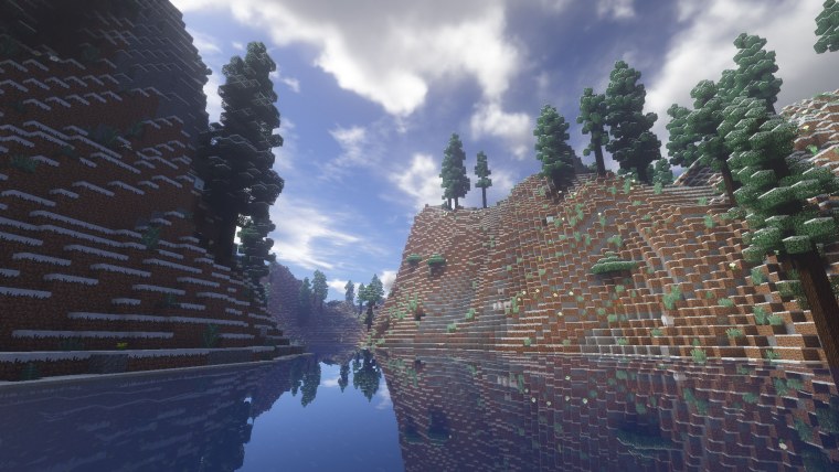 Красивый дом с шейдерами