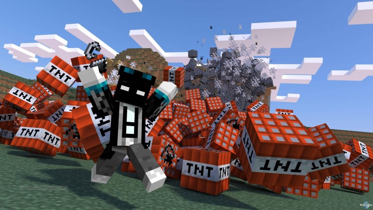 Обои майнкрафт