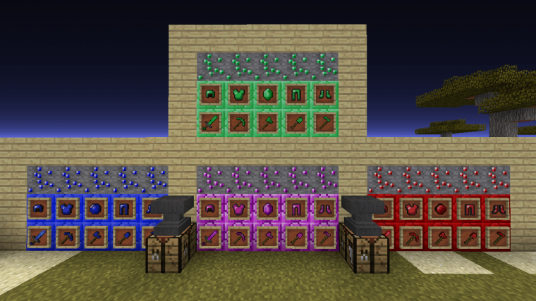 Рафт мод первая версия