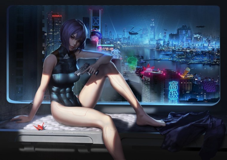 Майор Мотоко Кусанаги 2045