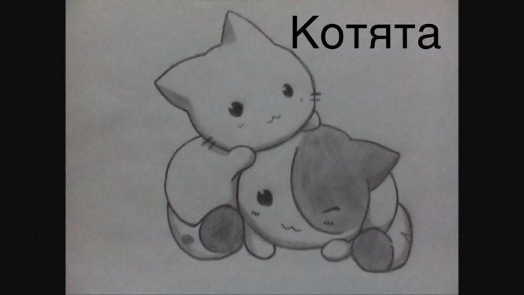 Милые рисунки для срисовки карандашом