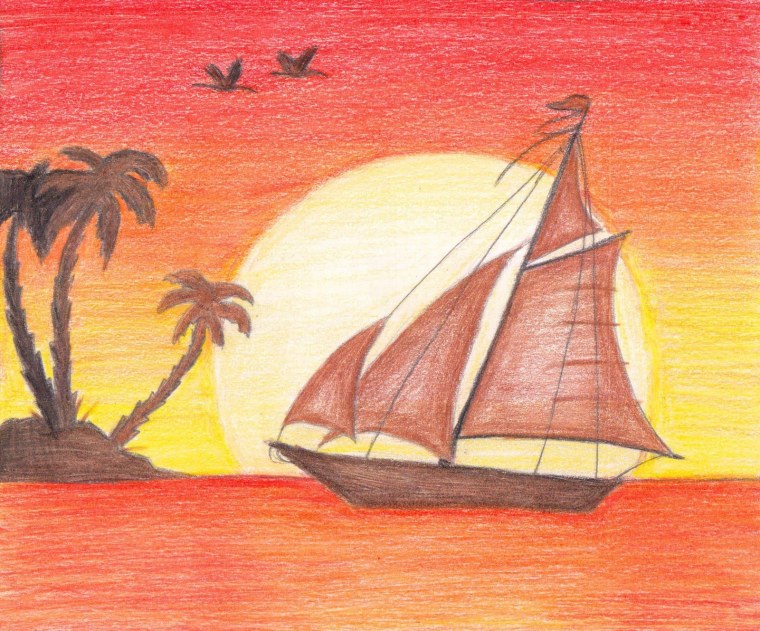 Рисунок на свободную тему 7 класс