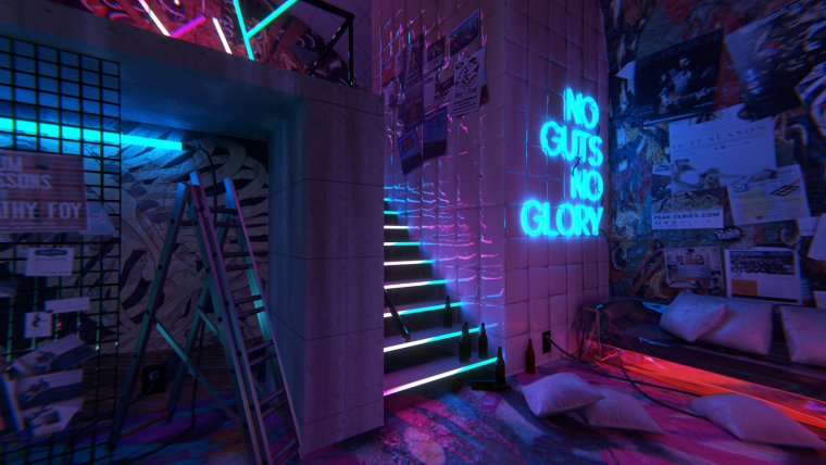 Неоновые кирпичи