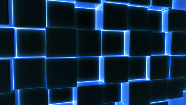 Неоновая стена