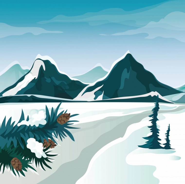 Векторный пейзаж