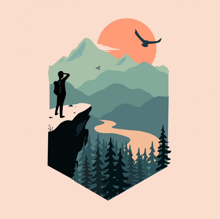 Горы Графика