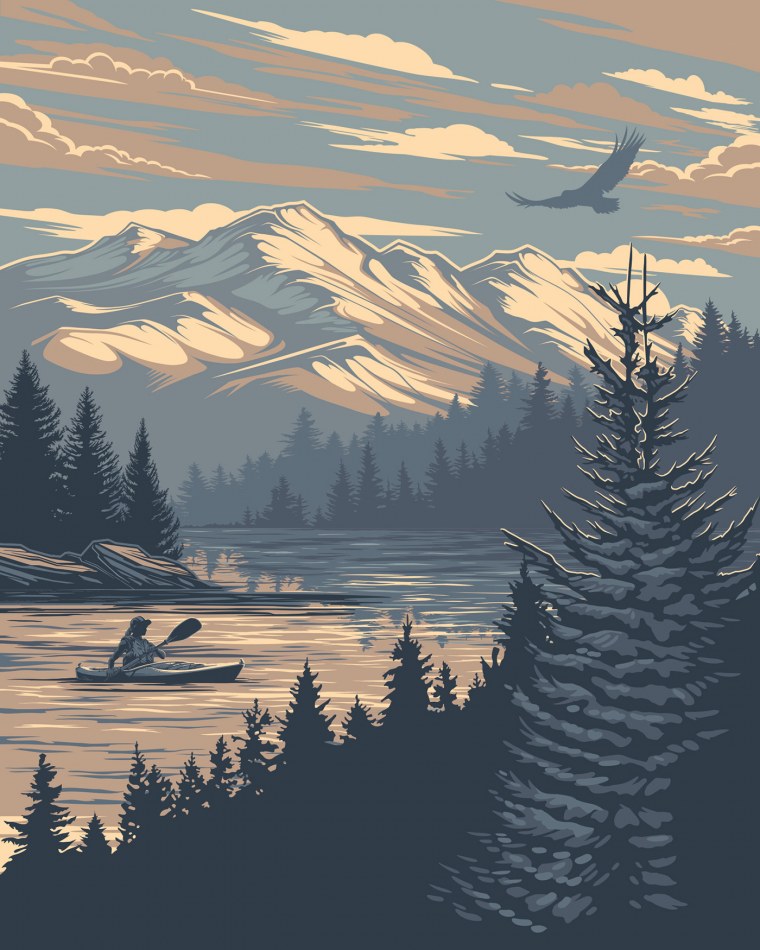 Векторный пейзаж