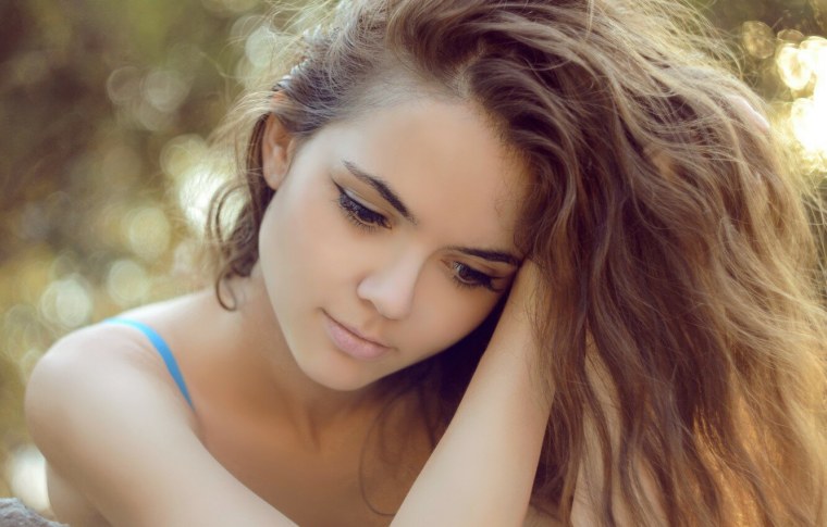 Очень милая девушка