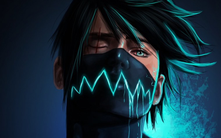 Арты парней в масках