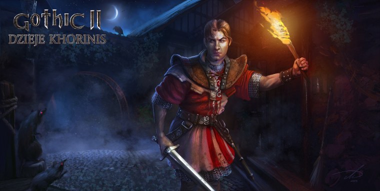 Готика 2 Ватрас арт