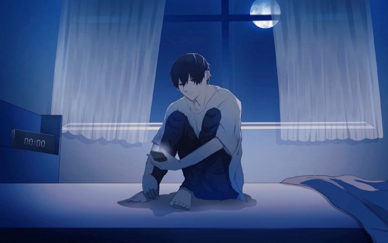 Аниме парни одиночество