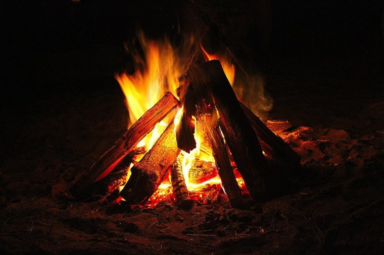 Красивый костер