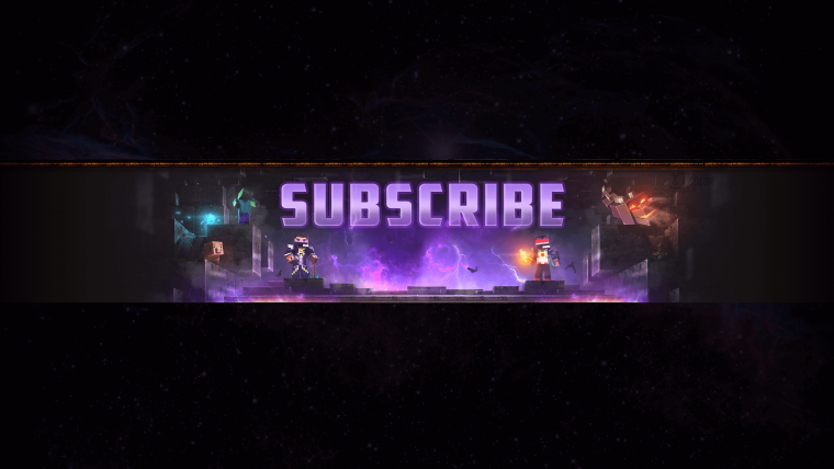 Шапка для канала Подпишись