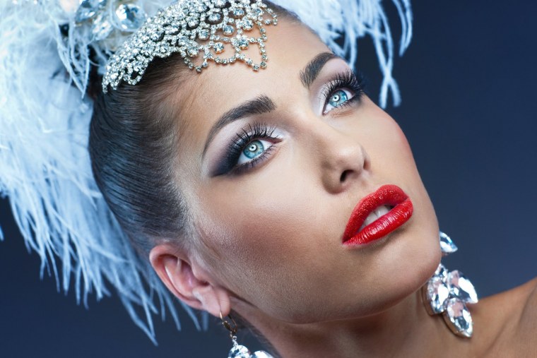 Макияж Снегурочки