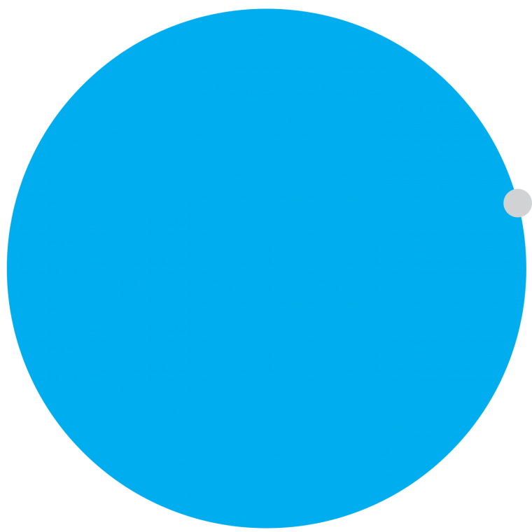 Круг цветной однотонный