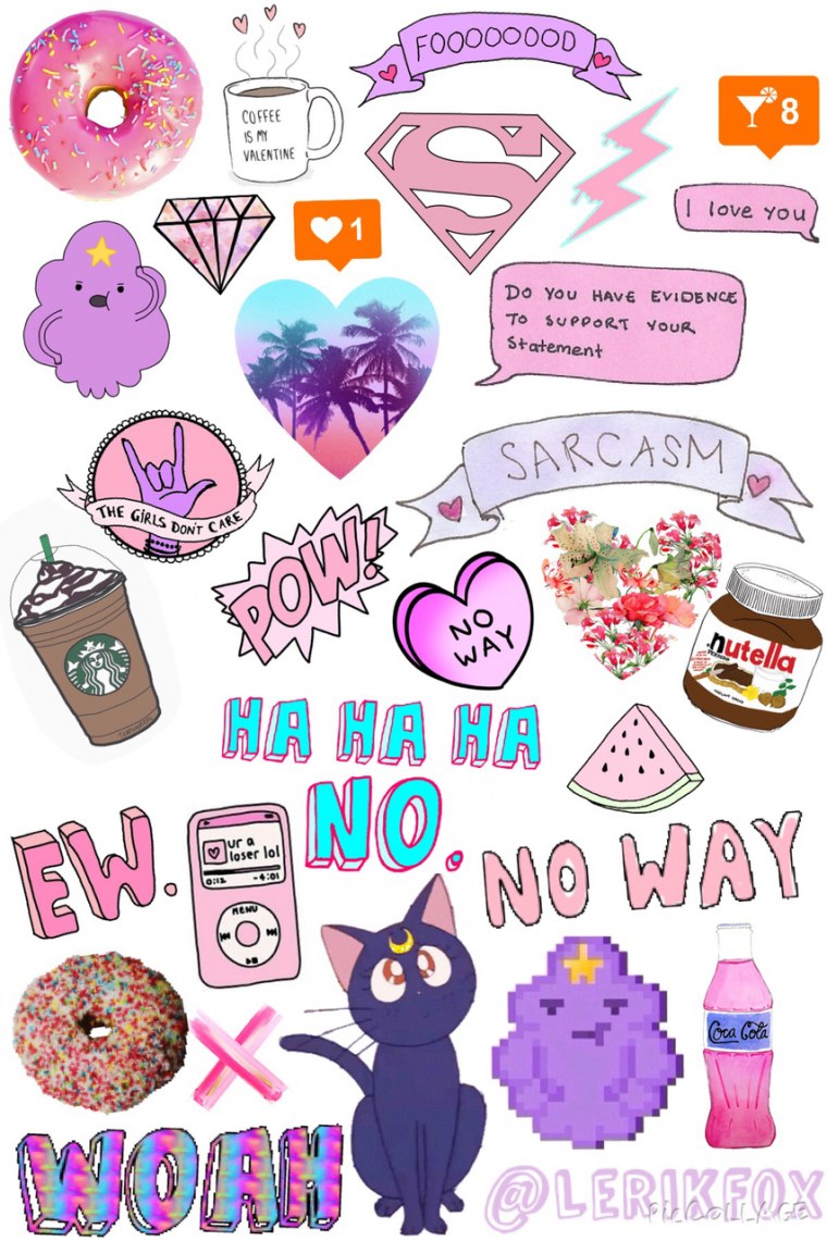 Наклейки популярные для личного дневника