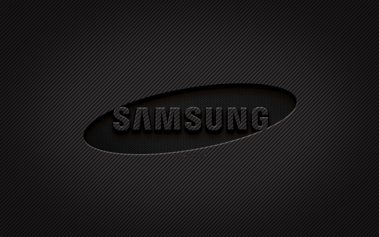Обои с логотипом Samsung