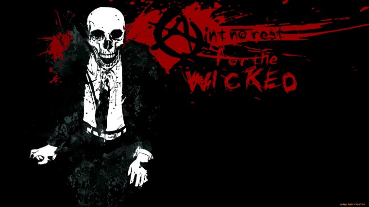 Обои на рабочий стол череп