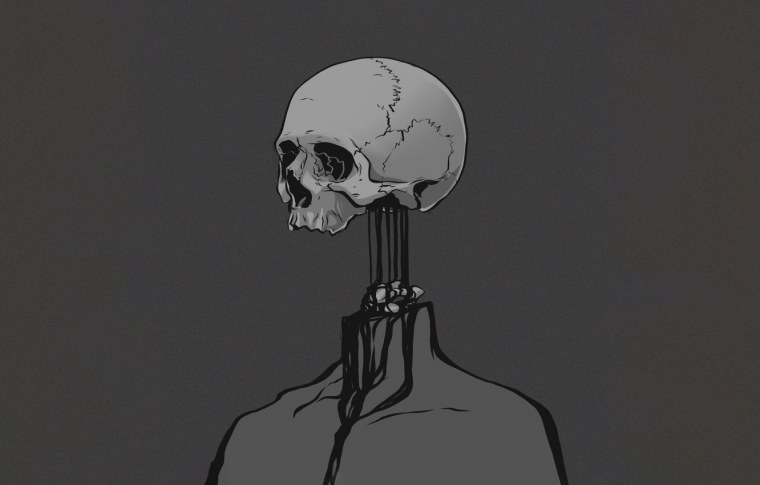 Аниме парень в маске