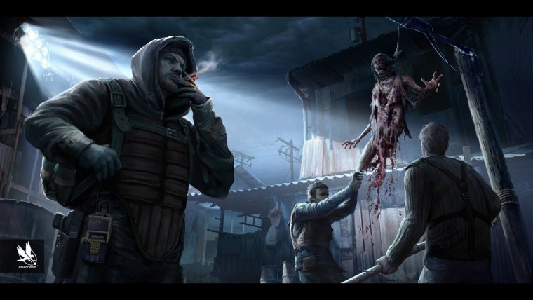 Зомби апокалипсис арты