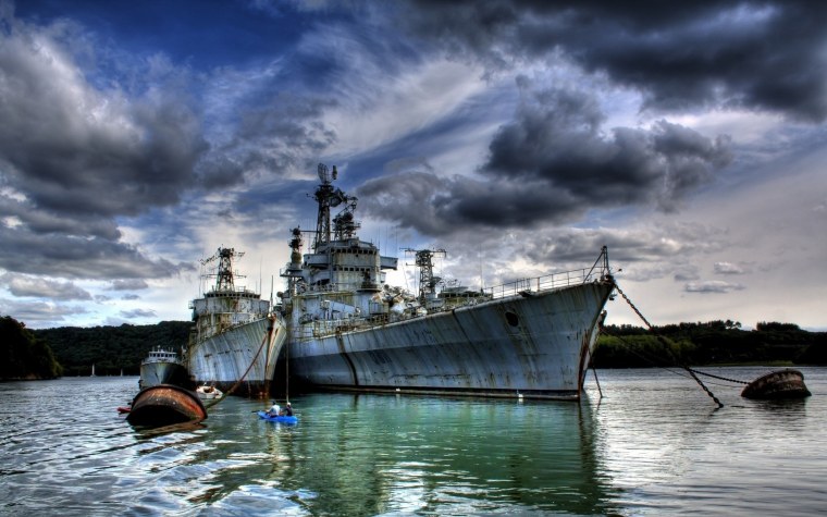 Старинные военные корабли