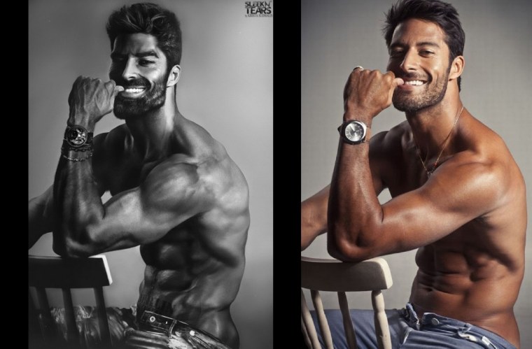 Красивое тело мужчины