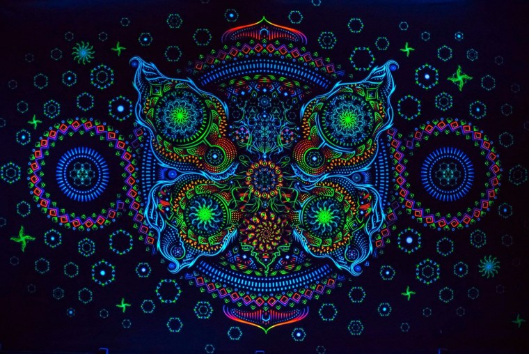 Психоделические полотна Psy Goa