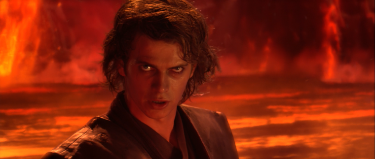 Энакин Скайуокер 3 эпизод лава