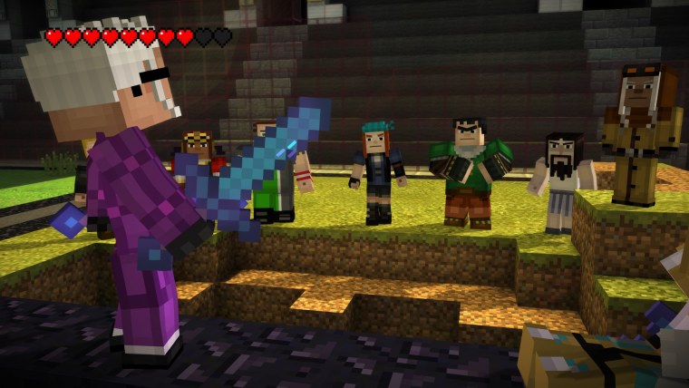 Minecraft story Mode 8 эпизод