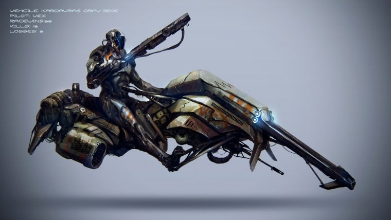 Киберпанк транспорт