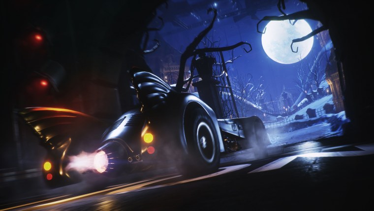 Batman Arkham Knight Бэтмобиль