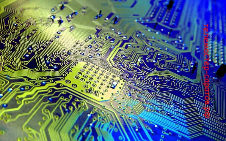 Красивая печатная плата