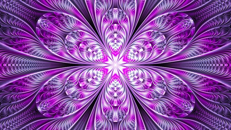 Фракталы цветы