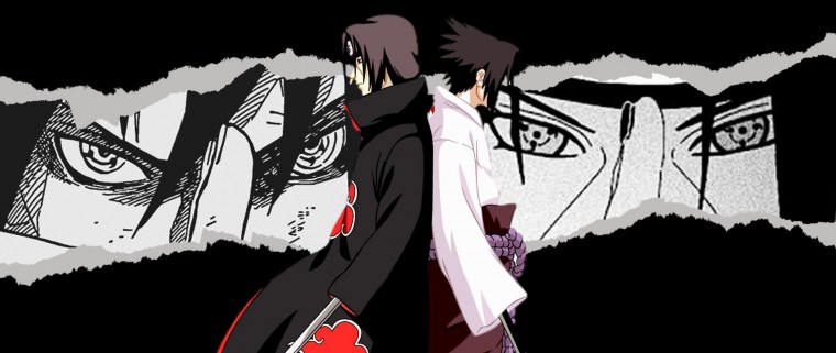 Саске и Итачи 1080