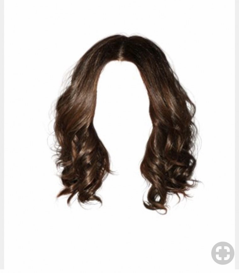 Каштановые волосы для фотошопа