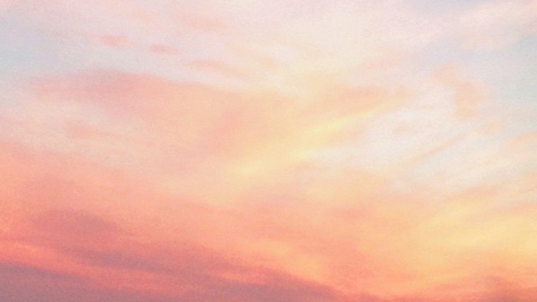 Небо в пастельных тонах