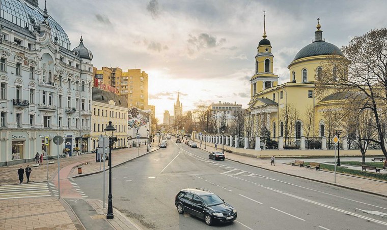 Москва центр города улицы