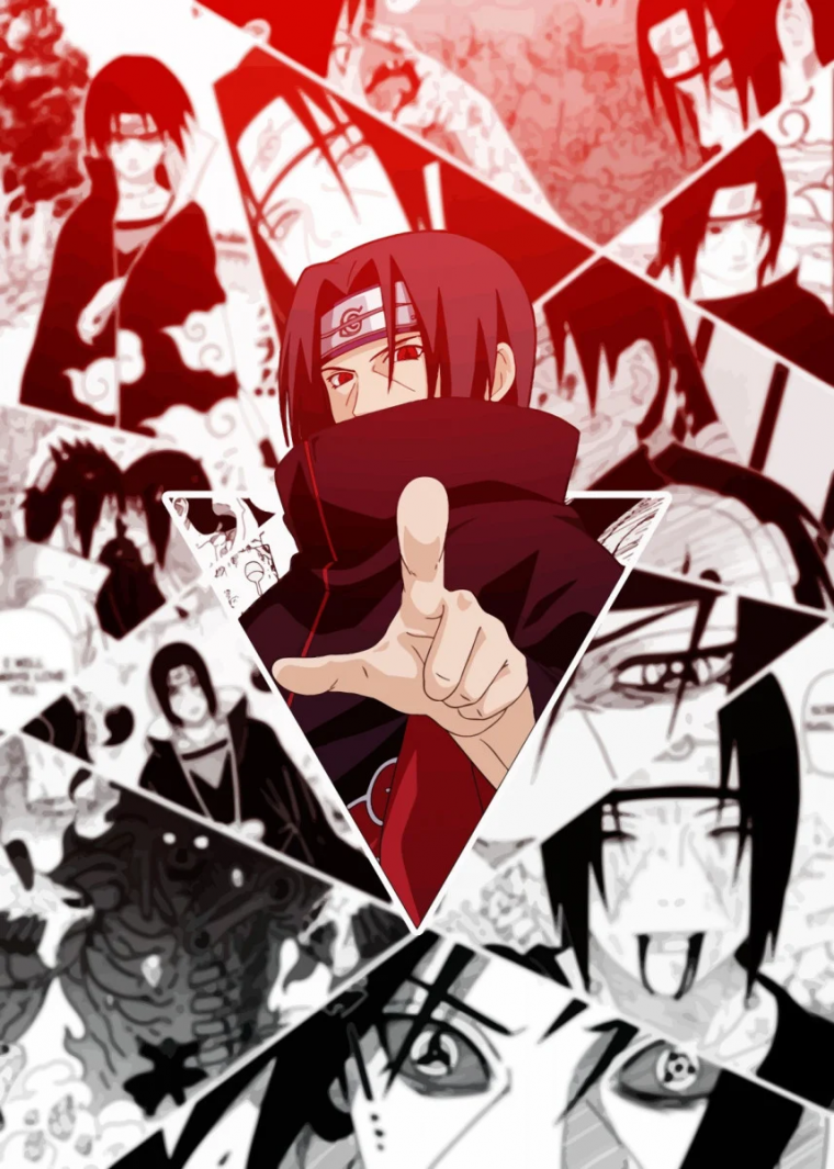 Постер "аниме Итачи"