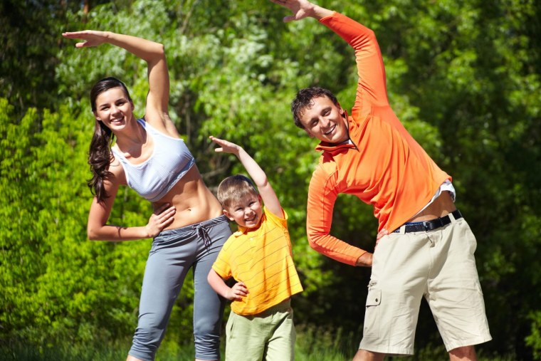 Занятия спортом на свежем воздухе