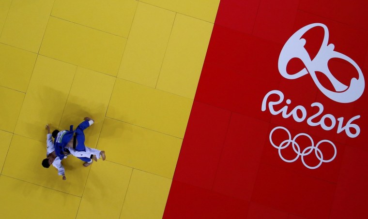 Фон эмблемы логотипов олимпиады Рио