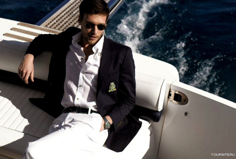 Стильный успешный мужчина