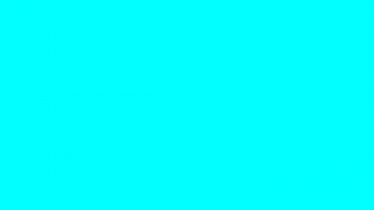 Яркий бирюзовый