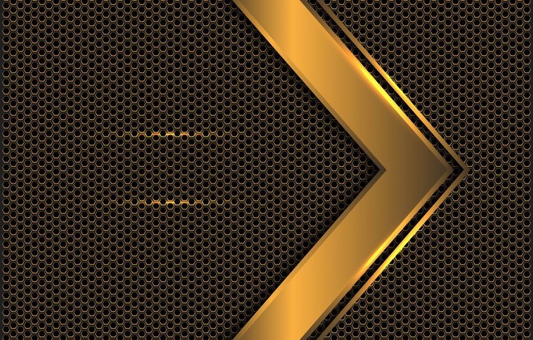 Фон черный с золотом