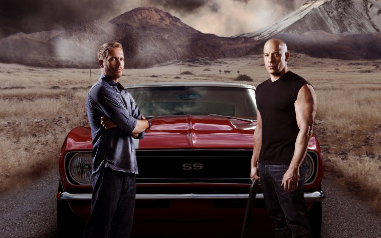 Форсаж пол Уокер и вин дизель