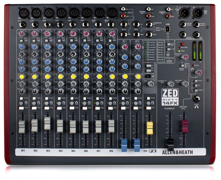 Пульт Allen & Heath zed60-14fx