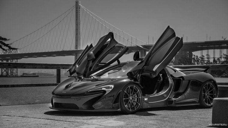 MCLAREN p1 Black