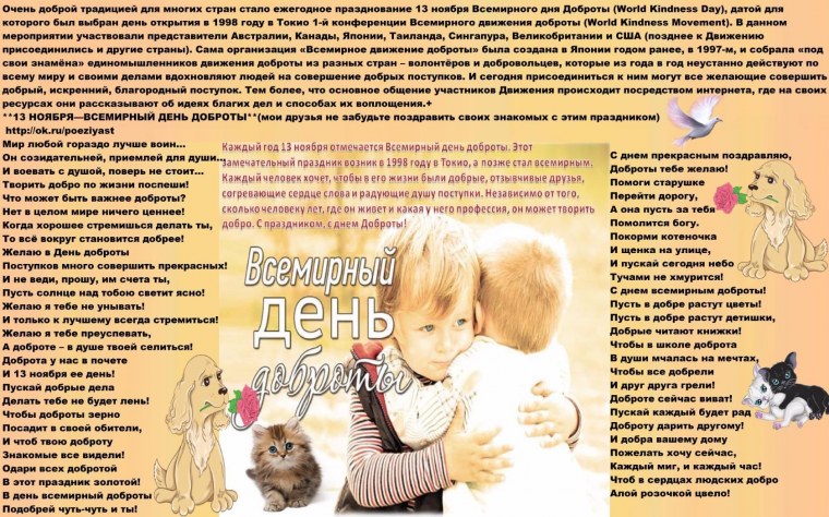 История дня добра