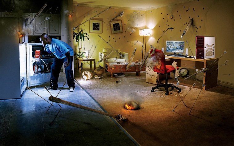 Человек в комнате